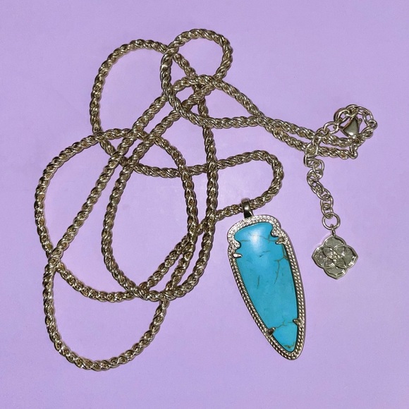 Turquoise Shaylee Necklace - Picture 2 of 2